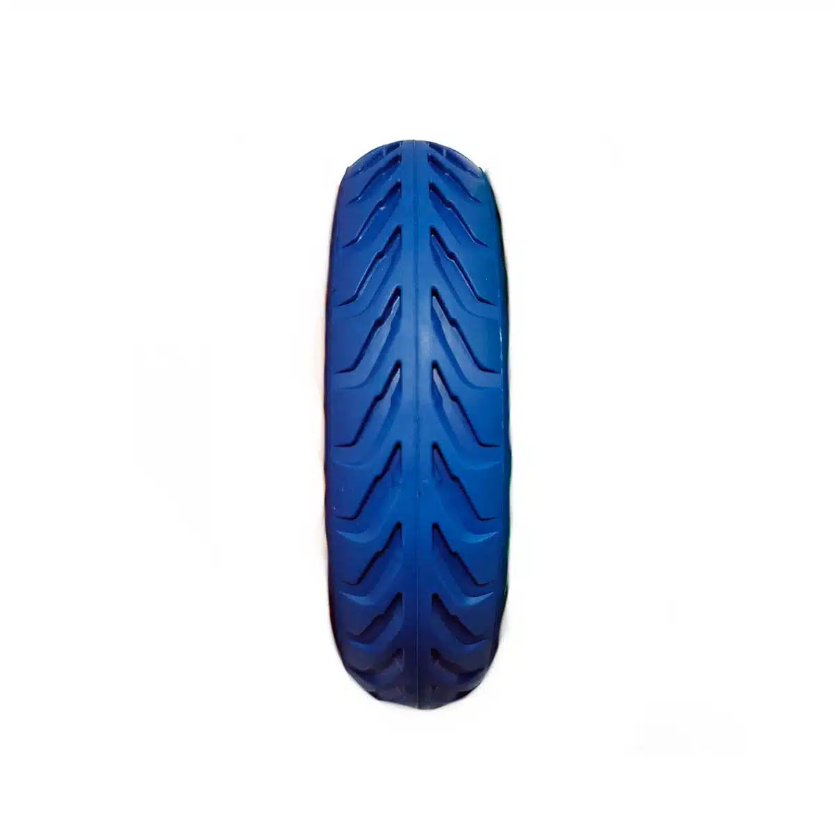 Rueda Maciza Agujereada 8.5x2 Azul