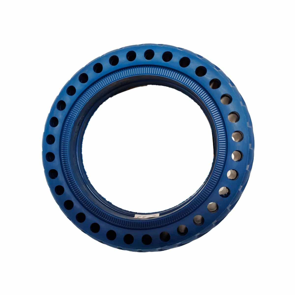 Rueda Maciza Agujereada 8.5x2 Azul