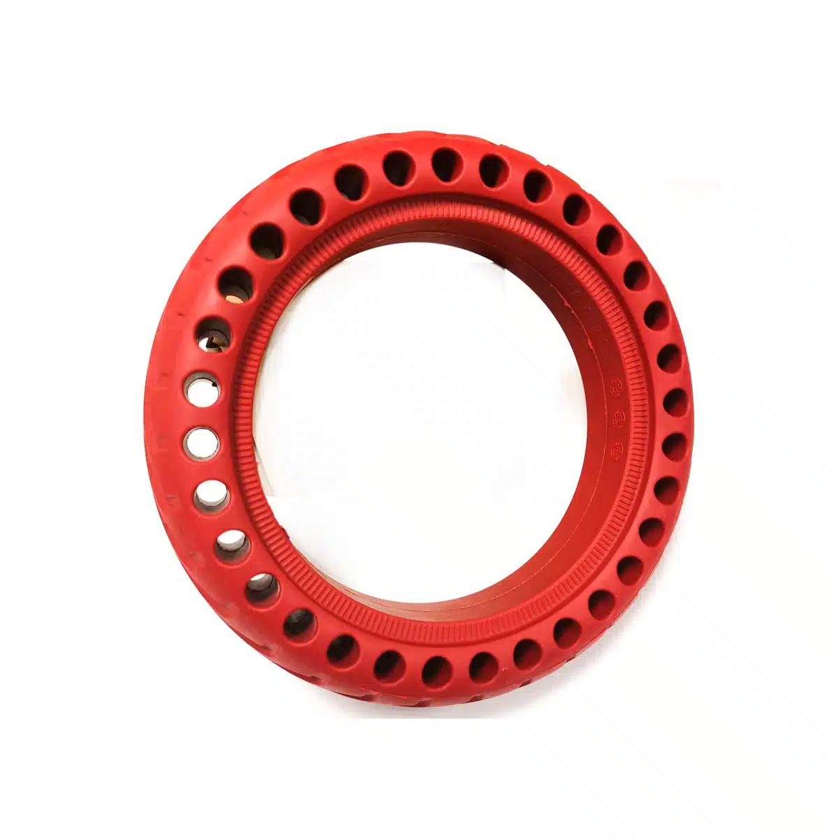 Rueda Maciza Agujereada 8.5x2 Roja