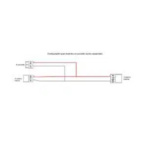 Cable Conexion Bateria Autonomia