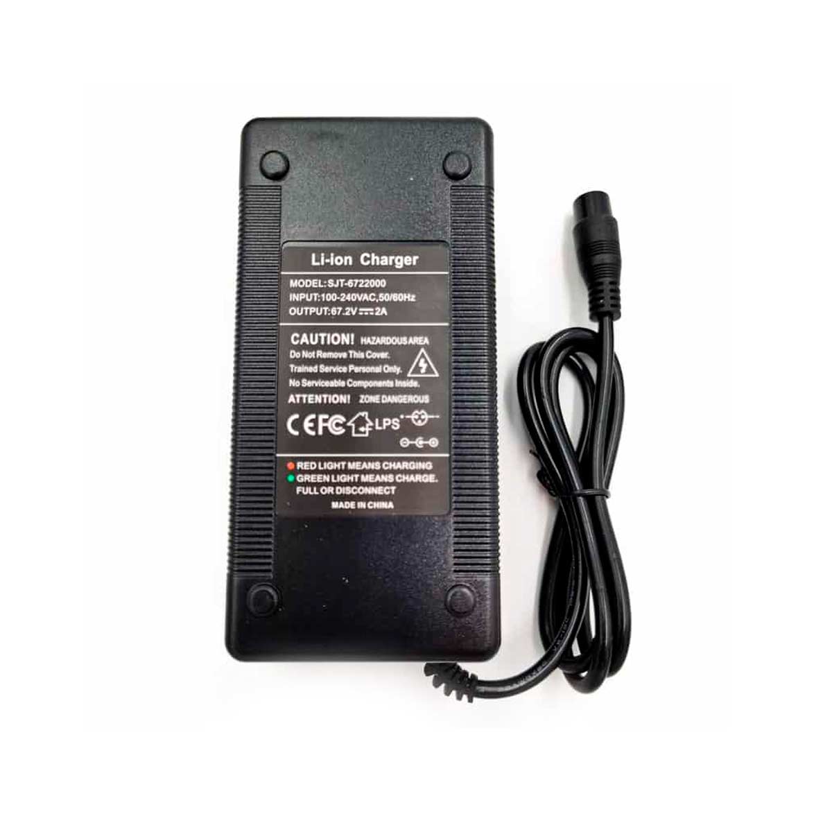 Cargador 60V 2Ah GX16