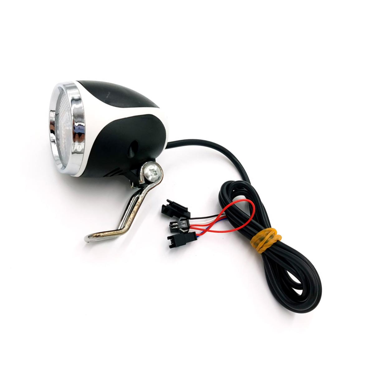 Foco Led con Claxon Plata