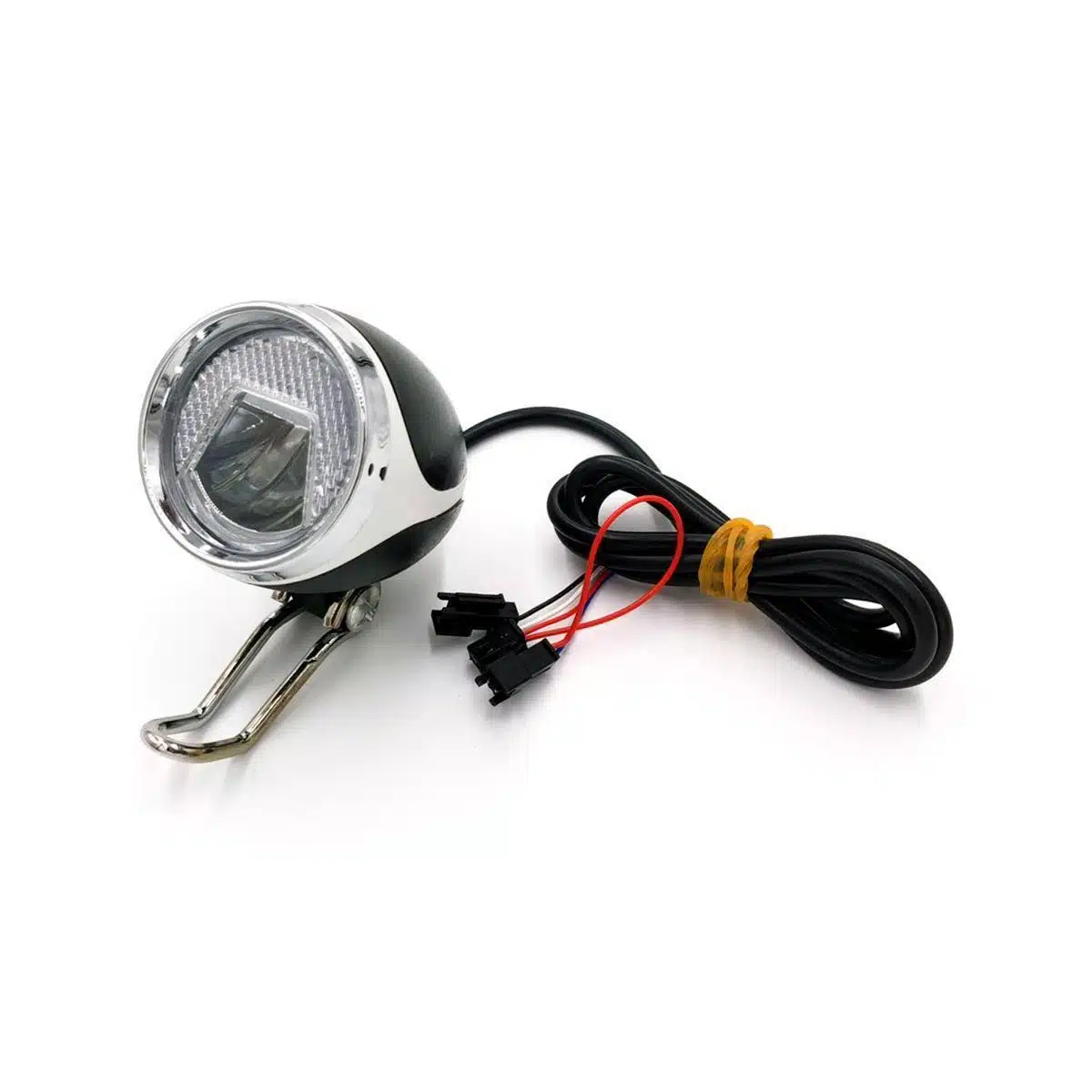 Foco Led con Claxon Plata