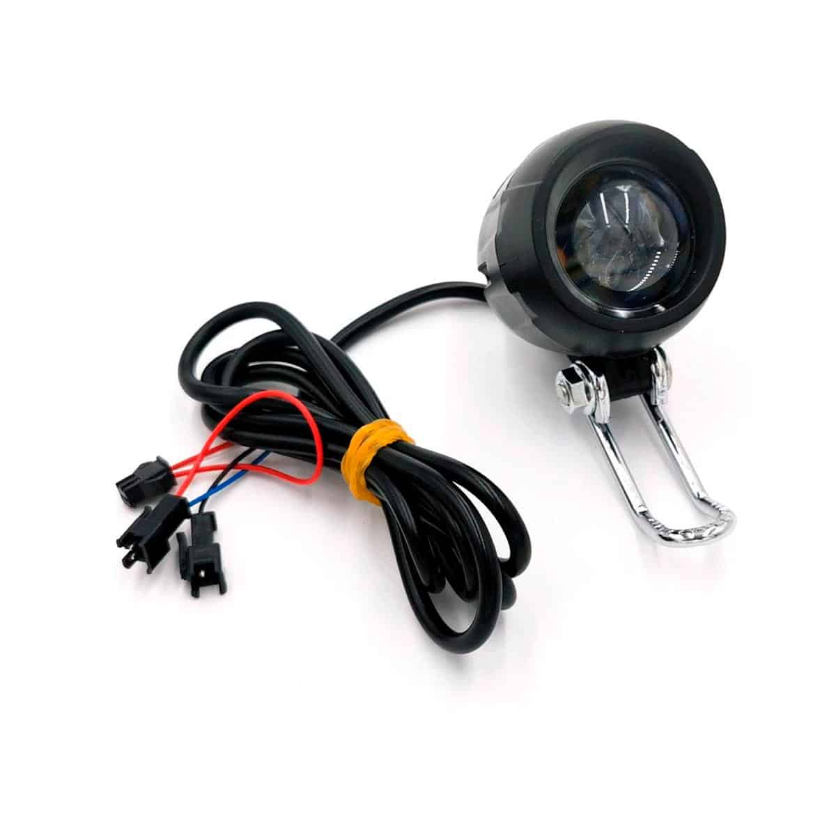 Foco Led con Claxon Negro