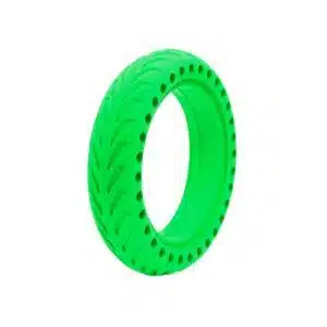 Rueda Maciza Agujereada 8.5x2 Verde