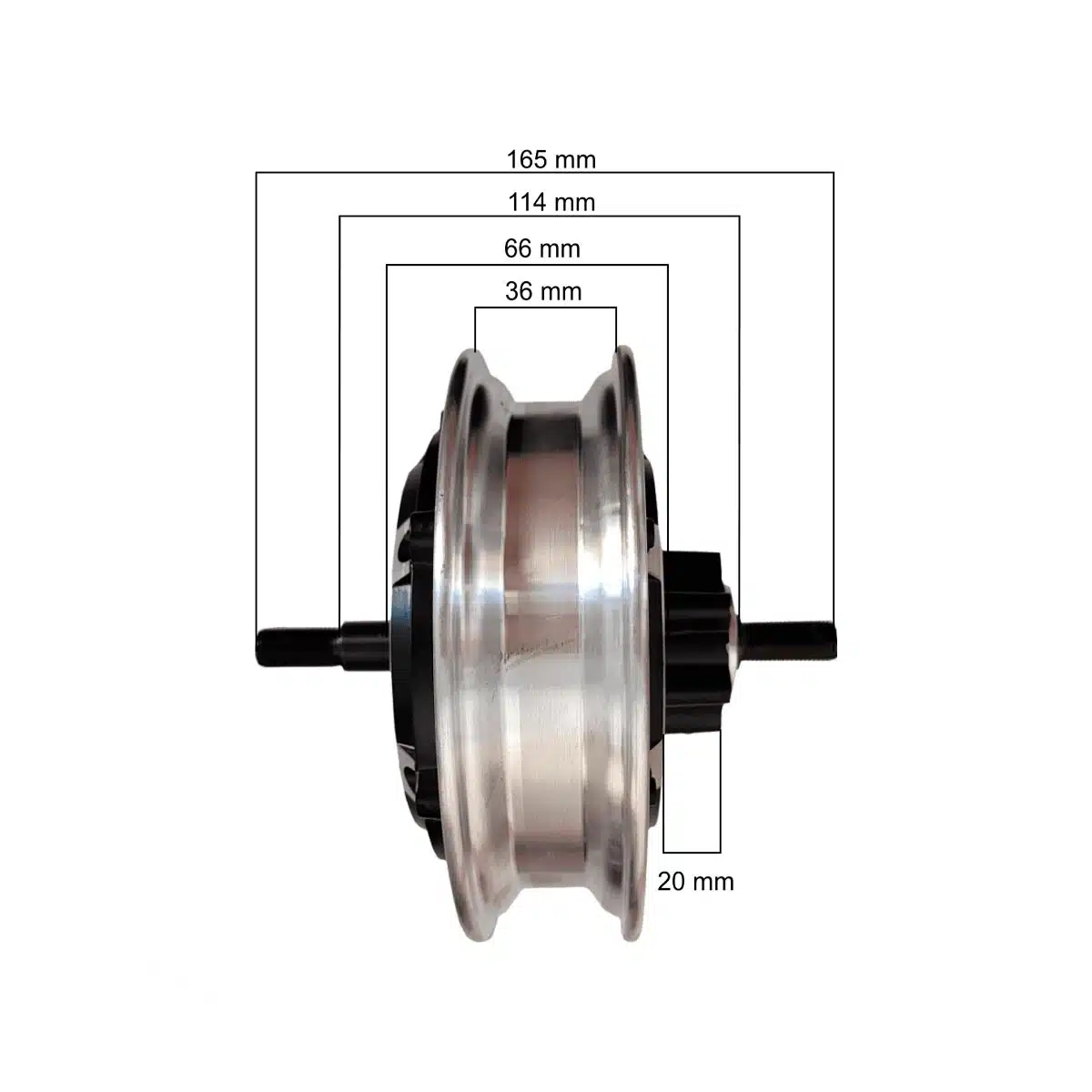 Motor Trasero 48v 500W Brushless
