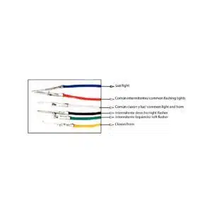 Botonera con Luz Claxon Intermitente