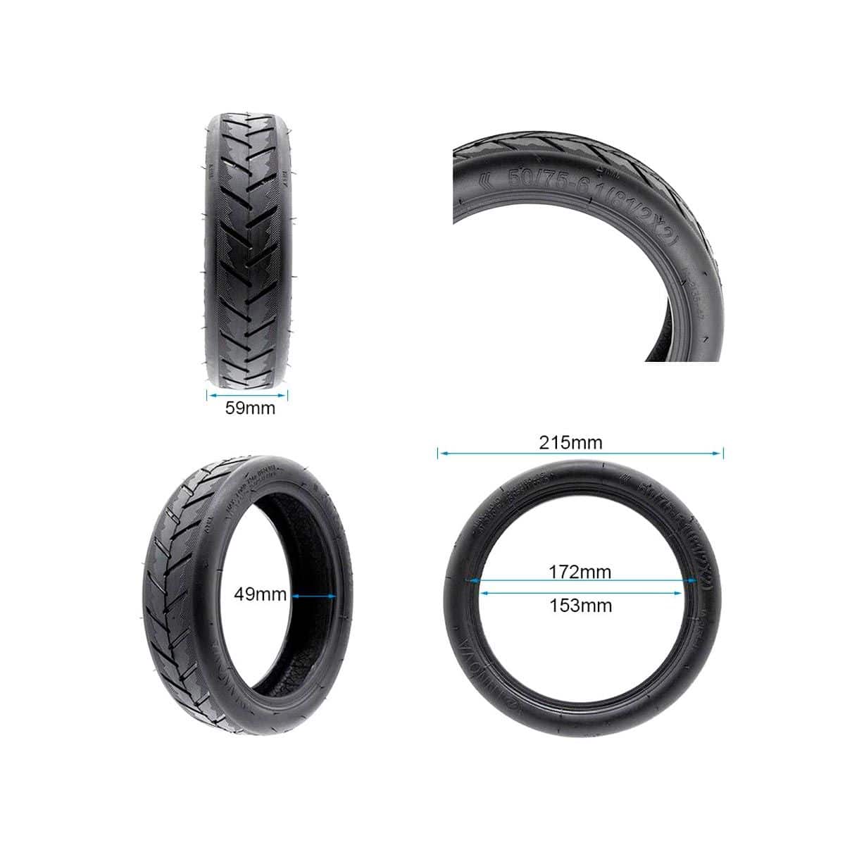 Cubierta tubeless 8.5x2 INNOVA
