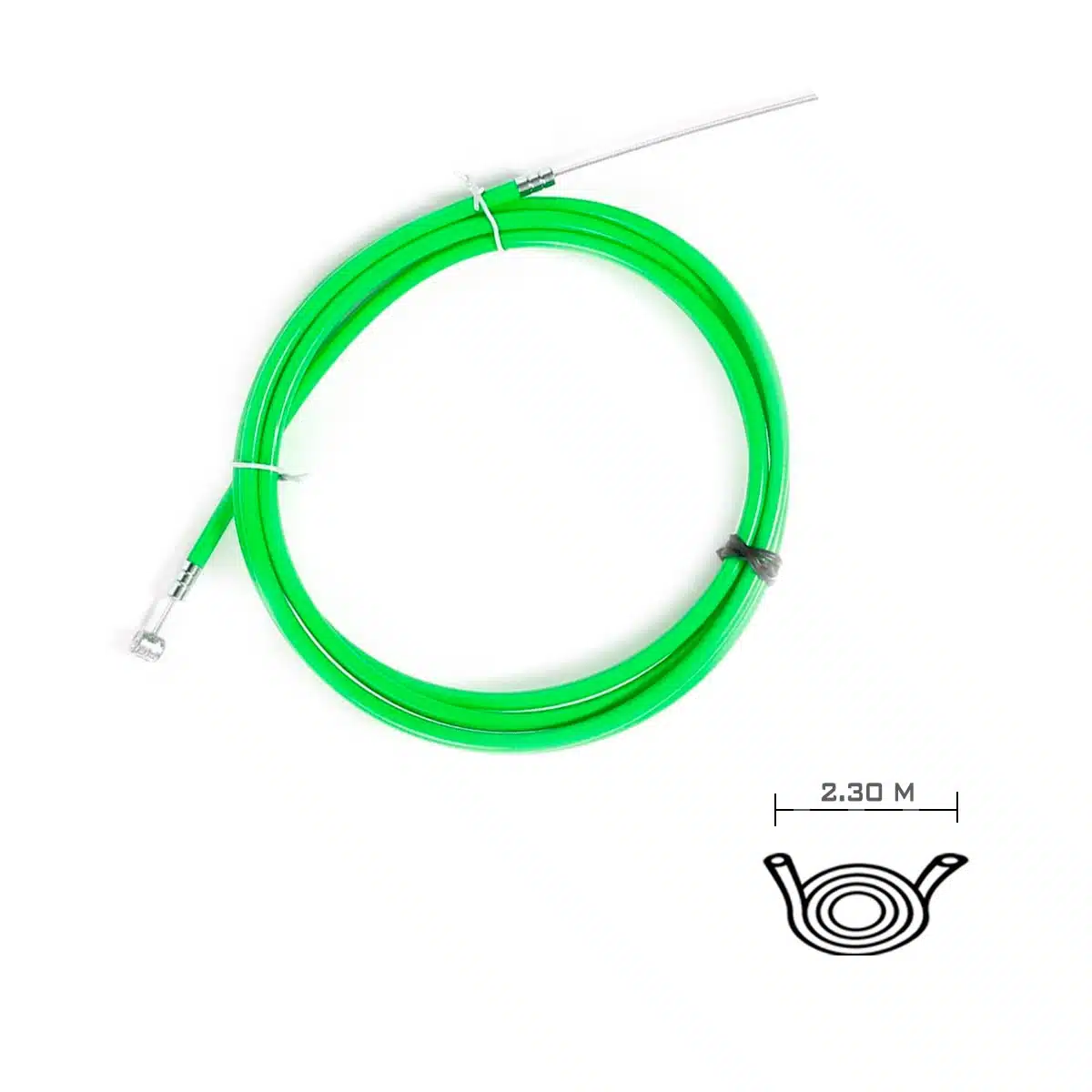 Cable Freno Generico 2.3M Verde - Imagen 2