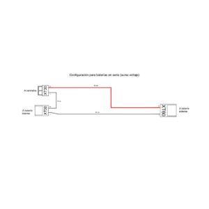 Cable Conexion Serie Bateria