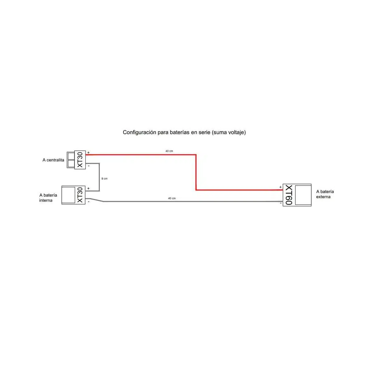 Cable Conexion Serie Bateria
