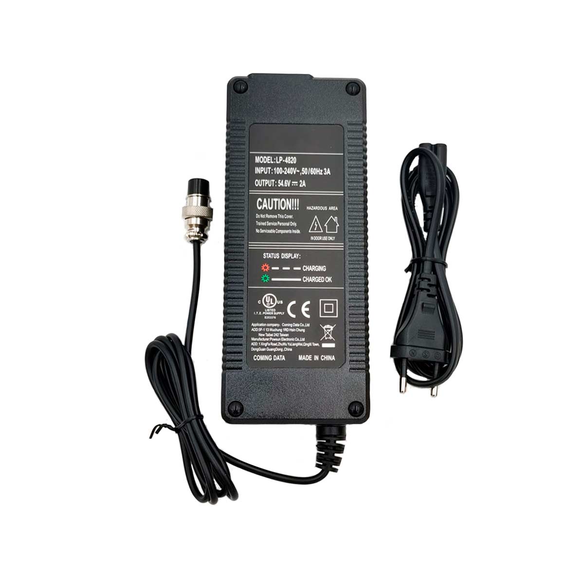 Cargador Premium 48V 2A GX16