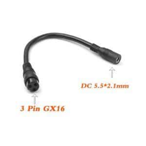 Conector DC a GX16