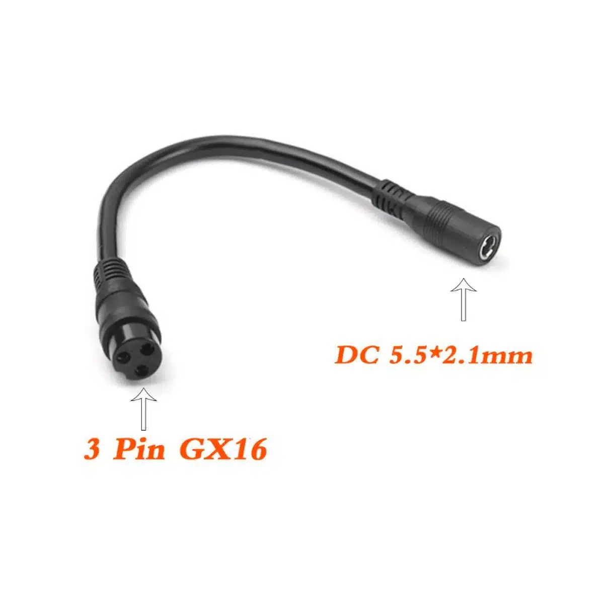 Conector DC a GX16