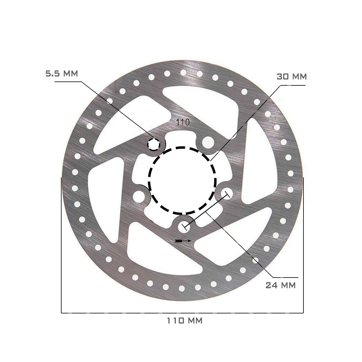 Disco Freno 110MM