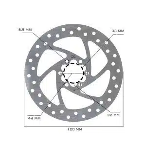 Disco Freno 120mm Cecotec