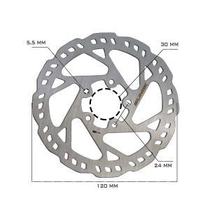 Disco Freno 120mm Suniik