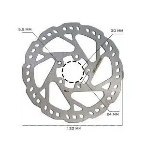 Disco Freno 120mm Suniik
