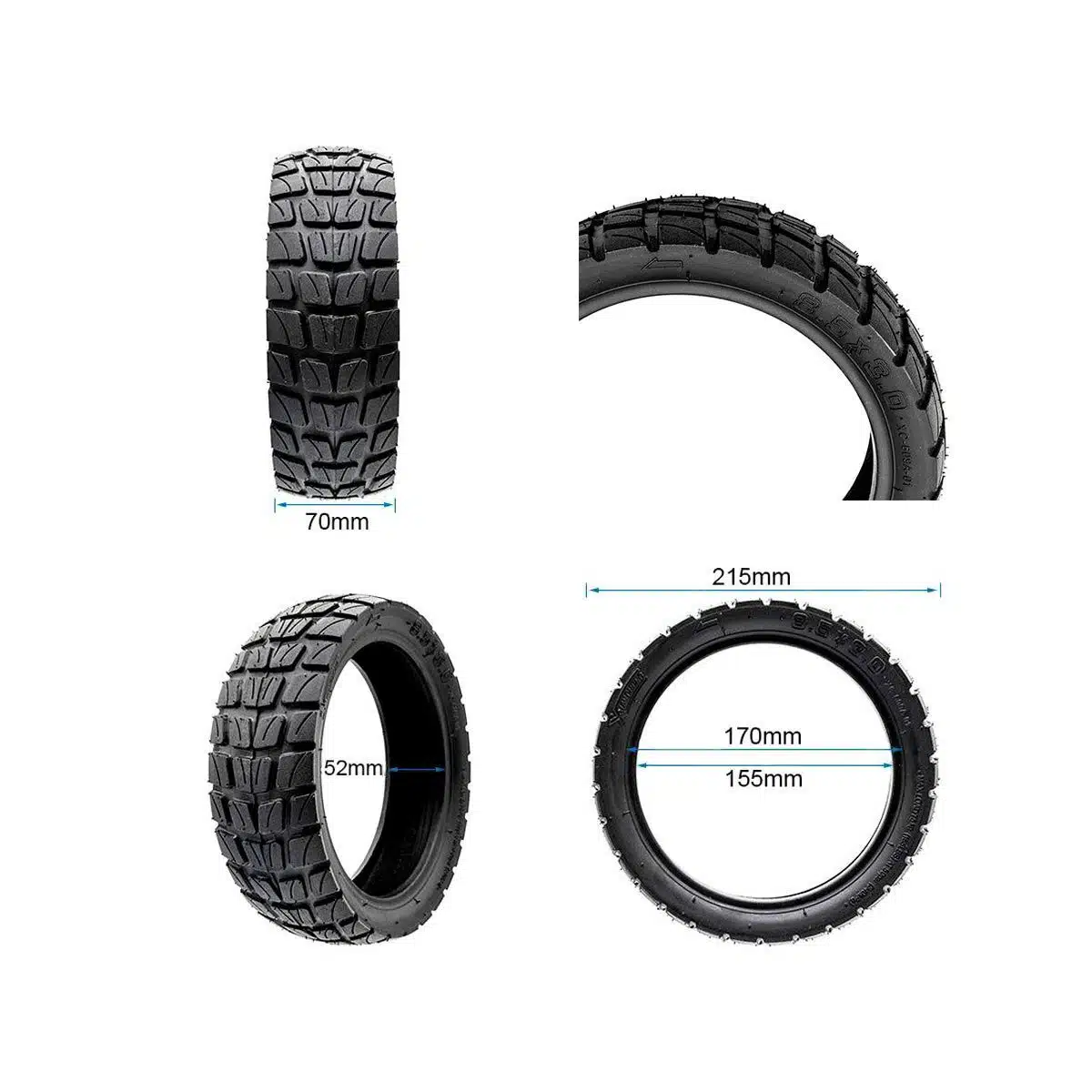 Cubierta Offroad 8.5x3 Xuancheng
