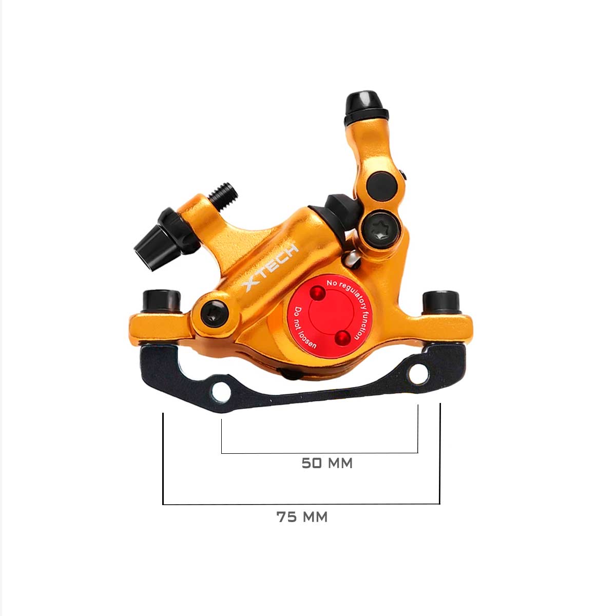 Pinza Freno Xtech Amarilla