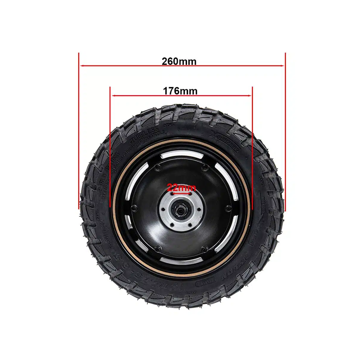 Rueda Motor Smartgyro Crossover Dual Trasero