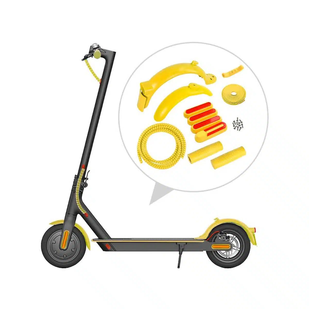 Kit Personalizacion Amarillo PRO2