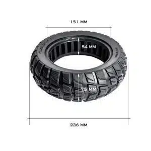 Rueda Maciza 10x2.70-6.5 Offroad