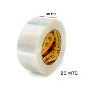 Cinta Adhesiva Fibra Vidrio 5cmx25m