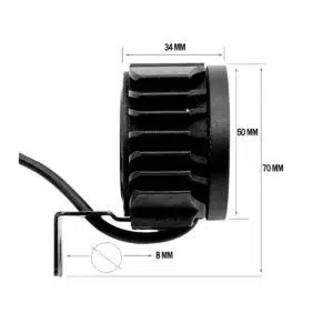 Foco LED con Claxon V2