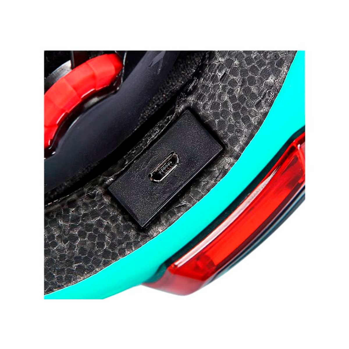 Casco con Luz Led Blanco