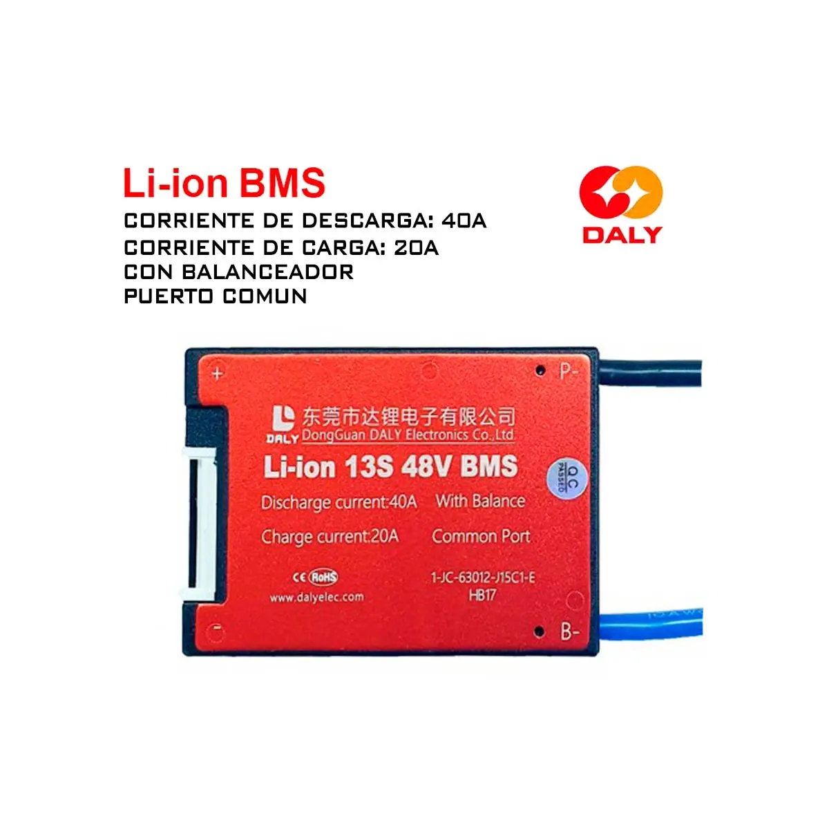 BMS DALY 13S 48V 40A