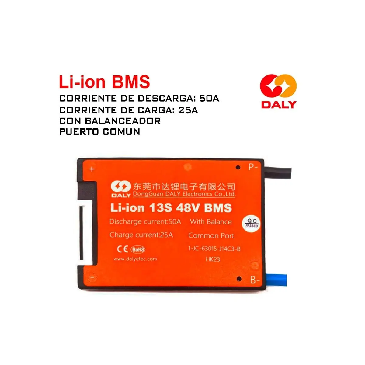 BMS 13S 48V 50A