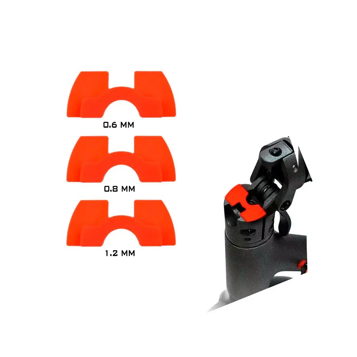 Pack 3 Antiholgura Rojo